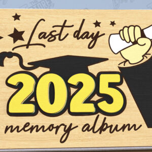 Intra απο ξύλο plywood  Χρώμα wenge 3mm-4mm πάχος - Εξώφυλλο άλμπουμ αποφοίτησης | Βιβλίο επισκεπτών Grad Δίασταση 20x20 cm INTRAFABR-95959425