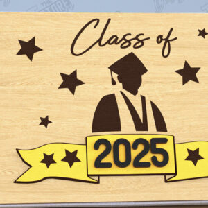 Intra απο ξύλο plywood  Χρώμα wenge 3mm-4mm πάχος - Εξώφυλλο άλμπουμ αποφοίτησης | Βιβλίο επισκεπτών Grad Δίασταση 20x20 cm INTRAFABR-119368647