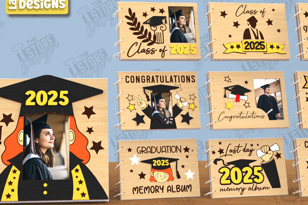 Intra απο ξύλο plywood  Χρώμα wenge 3mm-4mm πάχος - Πακέτο εξωφύλλων άλμπουμ αποφοίτησης | Grad Δίασταση 20x20 cm INTRAFABR-118501808