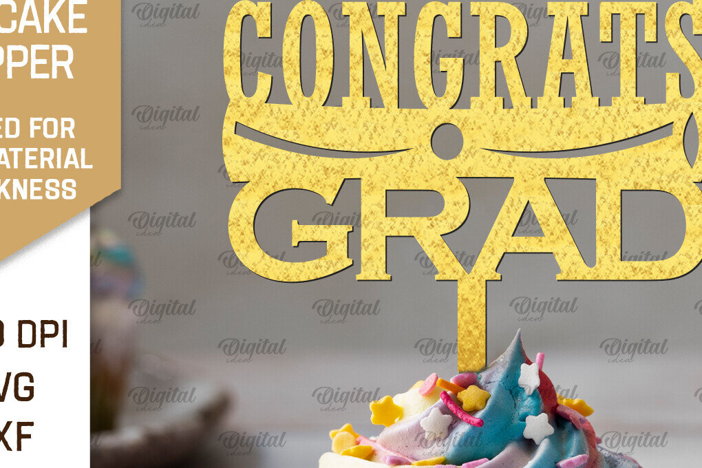 Intra απο ξύλο plywood  Χρώμα wenge 3mm-4mm πάχος - Κοπή Laser Topper Topper Graduation Cake Δίασταση 30x20 cm INTRAFABR-120786287