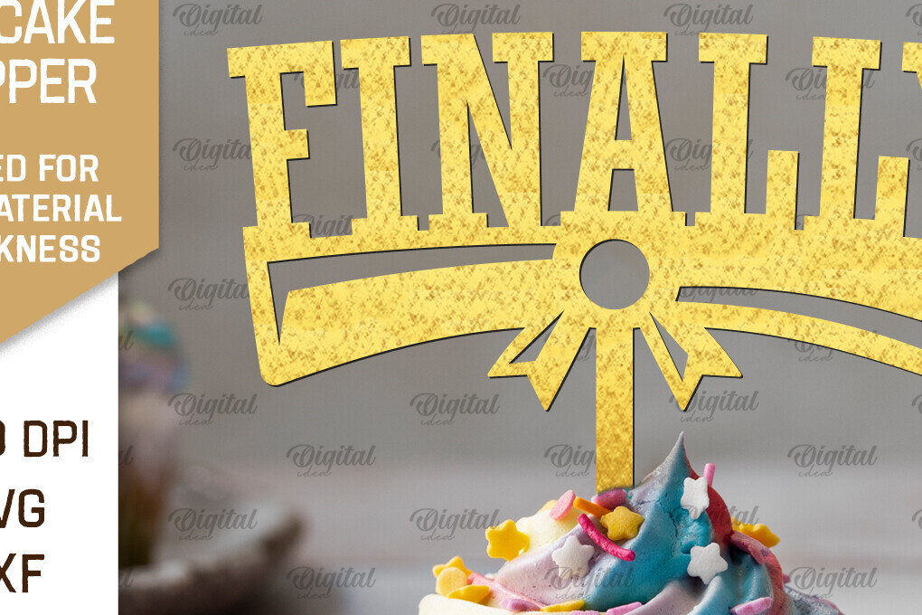 Intra απο ξύλο plywood  Χρώμα wenge 3mm-4mm πάχος - Κοπή Laser Topper Topper Graduation Cake Δίασταση 30x20 cm INTRAFABR-93159349