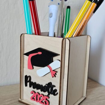 Intra απο ξύλο plywood  Χρώμα wenge 3mm-4mm πάχος - Στήριγμα Μαρκαδόρου Αποφοίτησης | Δάσκαλος Δίασταση 4x4 cm INTRAFABR-93549679 - Image 4