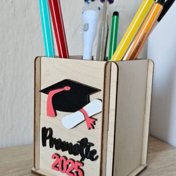 Intra απο ξύλο plywood  Χρώμα wenge 3mm-4mm πάχος - Στήριγμα Μαρκαδόρου Αποφοίτησης | Δάσκαλος Δίασταση 4x4 cm INTRAFABR-93549679 - Image 9