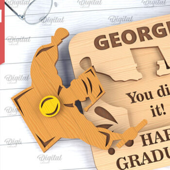 Intra απο ξύλο plywood Χρώμα wenge 3mm-4mm πάχος - Κάρτες αποφοίτησης Πακέτο κοπής με λέιζερ Δίασταση 30x20 cm INTRAFABR-93549761 - Image 8