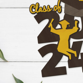 Intra απο ξύλο plywood Χρώμα wenge 3mm-4mm πάχος - Διακοσμητικό πρότυπο κοπής λέιζερ αποφοίτησης Δίασταση 5x6 cm INTRAFABR-93344542 - Image 2