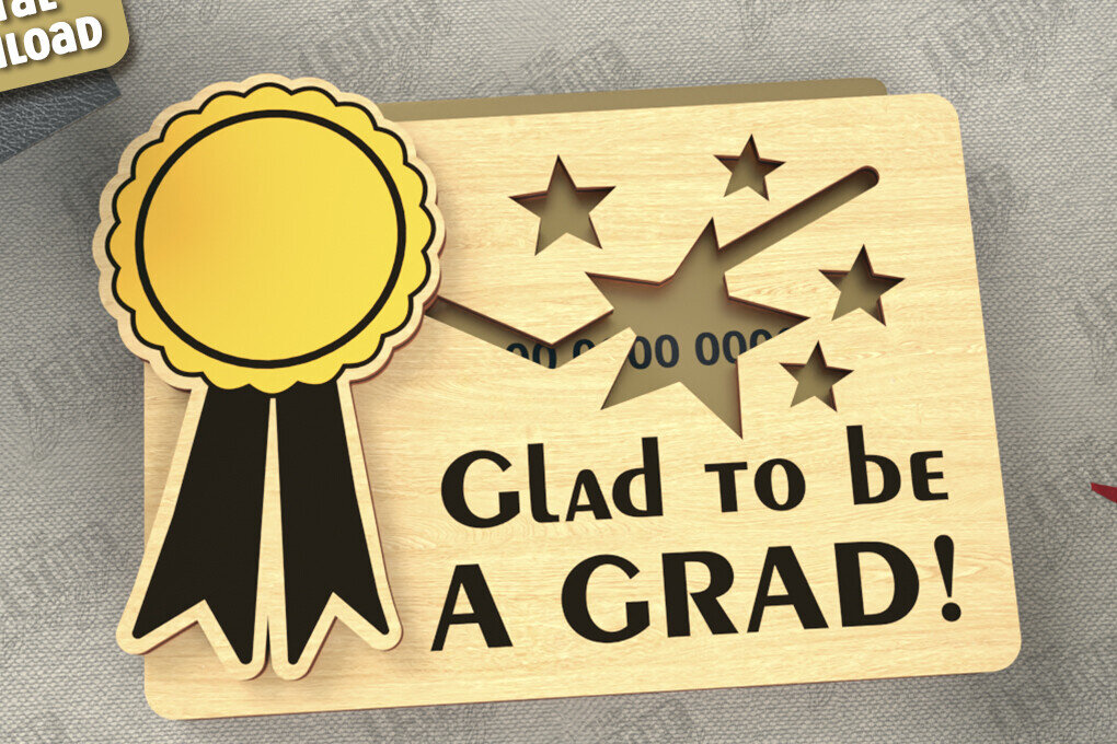 Intra απο ξύλο plywood  Χρώμα wenge 3mm-4mm πάχος - Κάτοχος δωροκάρτας αποφοίτησης | Grad 2025 Δίασταση 10x15 cm INTRAFABR-121043572