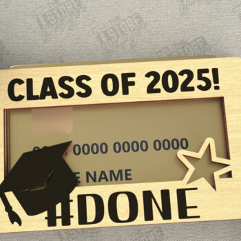 Intra απο ξύλο plywood Χρώμα wenge 3mm-4mm πάχος - Κάτοχος δωροκάρτας αποφοίτησης | Grad 2025 Δίασταση 10x15 cm INTRAFABR-118594904 - Image 1