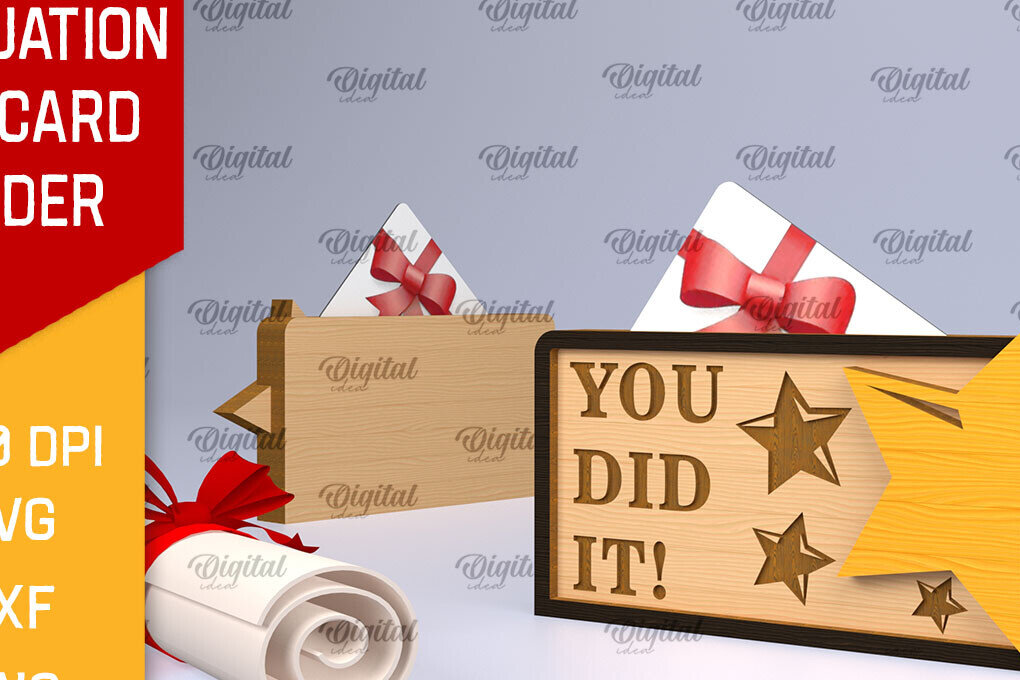 Intra απο ξύλο plywood  Χρώμα wenge 3mm-4mm πάχος - Δωροθήκη αποφοίτησης με λέιζερ Δίασταση 30x20 cm INTRAFABR-92467600