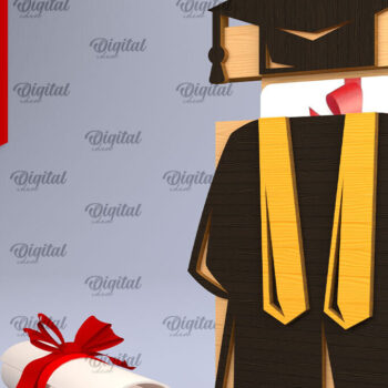 Intra απο ξύλο plywood Χρώμα wenge 3mm-4mm πάχος - Πακέτο κατόχων δωροκάρτας αποφοίτησης Δίασταση 30x20 cm INTRAFABR-117611059 - Image 8