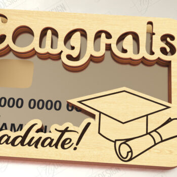 Intra απο ξύλο plywood Χρώμα wenge 3mm-4mm πάχος - Κάτοχος Χρηματικής Κάρτας Δώρου Αποφοίτησης | Grad Δίασταση 10x15 cm INTRAFABR-92467275 - Image 1