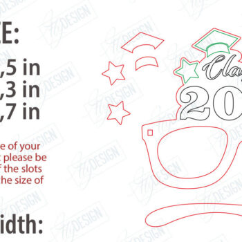 Intra απο ξύλο plywood Χρώμα wenge 3mm-4mm πάχος - Πακέτο Γυαλιών Αποφοίτησης |Γυαλιά Πάρτι Δίασταση 20x20 cm INTRAFABR-94359695 - Image 2