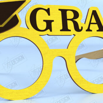 Intra απο ξύλο plywood Χρώμα wenge 3mm-4mm πάχος - Πακέτο Γυαλιών Αποφοίτησης |Γυαλιά Πάρτι Δίασταση 20x20 cm INTRAFABR-94359695 - Image 5