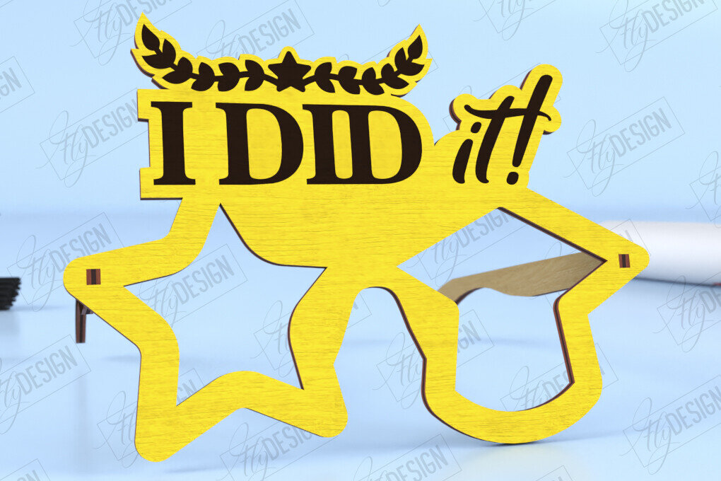 Intra απο ξύλο plywood  Χρώμα wenge 3mm-4mm πάχος - Γυαλιά Αποφοίτησης | Γυαλιά πάρτι | CNC Δίασταση 20x20 cm INTRAFABR-94359154