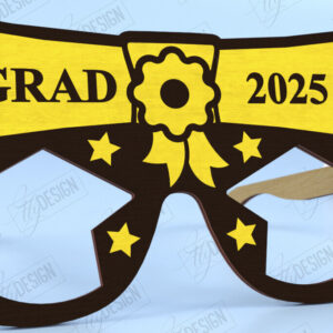 Intra απο ξύλο plywood  Χρώμα wenge 3mm-4mm πάχος - Γυαλιά Αποφοίτησης | Γυαλιά πάρτι | CNC Δίασταση 20x20 cm INTRAFABR-118657611