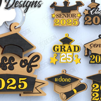 Intra απο ξύλο plywood Χρώμα wenge 3mm-4mm πάχος - Πακέτο μπρελόκ αποφοίτησης | Grad 2025 Δίασταση 4x4 cm INTRAFABR-94158518 - Image 1