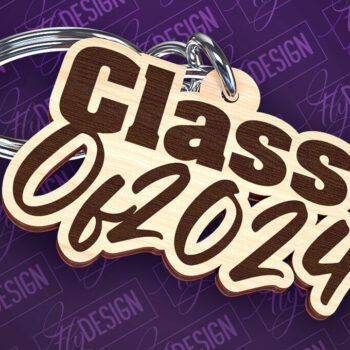 Intra απο ξύλο plywood Χρώμα wenge 3mm-4mm πάχος - Αποφοίτηση Μπρελόκ με λέιζερ | Σχολείο Δίασταση 4x4 cm INTRAFABR-119591853 - Image 6