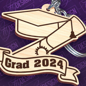 Intra απο ξύλο plywood  Χρώμα wenge 3mm-4mm πάχος - Αποφοίτηση Μπρελόκ με λέιζερ | Σχολείο Δίασταση 4x4 cm INTRAFABR-95237328