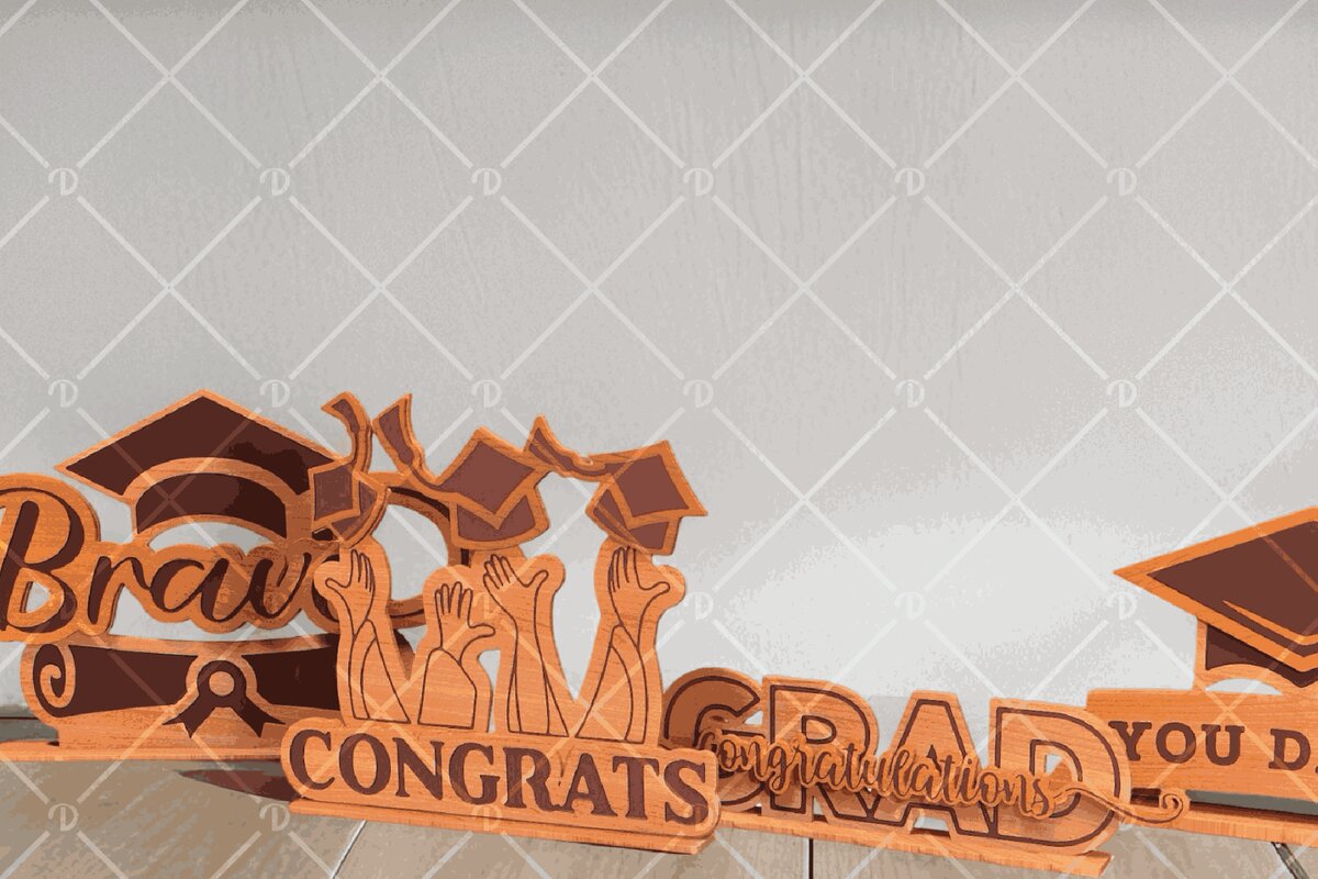 Intra απο ξύλο plywood  Χρώμα wenge 3mm-4mm πάχος - Graduation Σετ 8 τεμαχίων Δίασταση 20x20 cm INTRAFABR-94154274