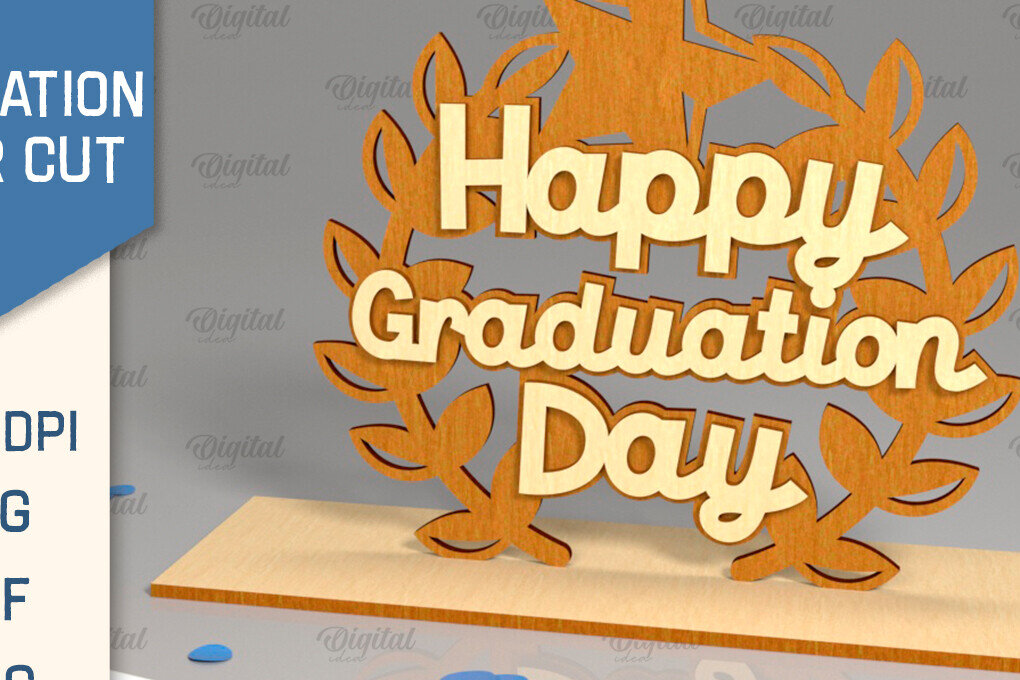 Intra απο ξύλο plywood  Χρώμα wenge 3mm-4mm πάχος - Αποφοίτηση LaserCut. Πινακίδα αποφοίτησης Δίασταση 30x20 cm INTRAFABR-94154291