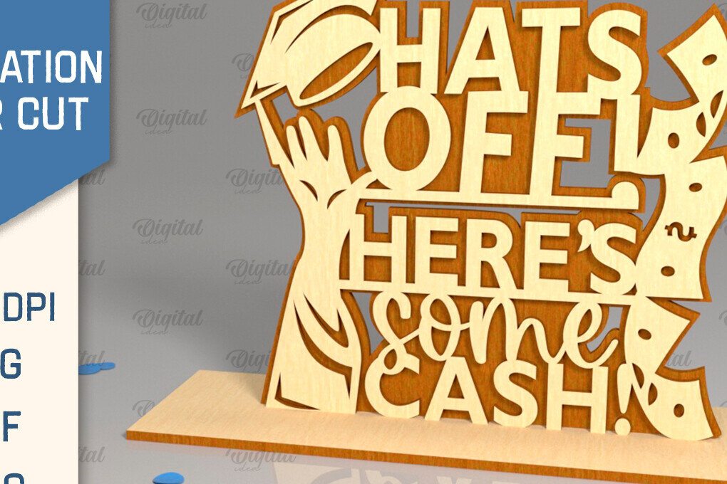 Intra απο ξύλο plywood  Χρώμα wenge 3mm-4mm πάχος - Αποφοίτηση LaserCut. Πινακίδα αποφοίτησης Δίασταση 30x20 cm INTRAFABR-94154270