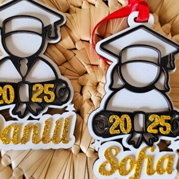 Intra απο ξύλο plywood Χρώμα wenge 3mm-4mm πάχος - αποκοπής με λέιζερ Μετάλλιο Αποφοίτησης Δίασταση 4x4 cm INTRAFABR-116153412 - Image 8