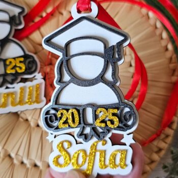 Intra απο ξύλο plywood Χρώμα wenge 3mm-4mm πάχος - αποκοπής με λέιζερ Μετάλλιο Αποφοίτησης Δίασταση 4x4 cm INTRAFABR-116153412 - Image 9