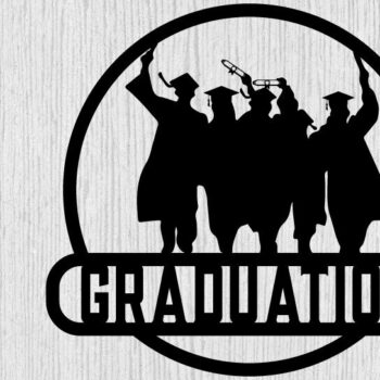 Intra απο ξύλο plywood Χρώμα wenge 3mm-4mm πάχος - Πινακίδα Αποφοίτησης - Μονόγραμμα-λέιζερ Δίασταση 40x50 cm INTRAFABR-116153123 - Image 1