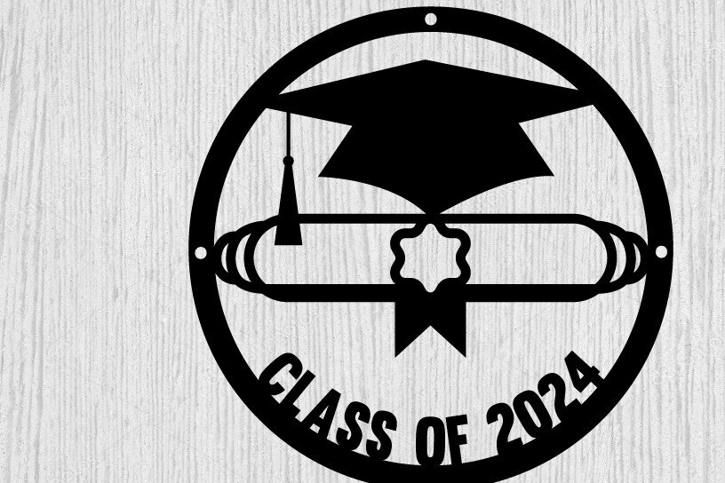 Intra απο ξύλο plywood  Χρώμα wenge 3mm-4mm πάχος - Πινακίδα Αποφοίτησης - Μονόγραμμα-λέιζερ Δίασταση 40x50 cm INTRAFABR-116153128