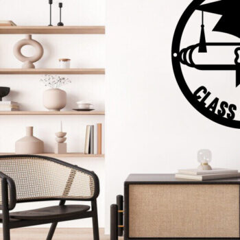 Intra απο ξύλο plywood  Χρώμα wenge 3mm-4mm πάχος - Πινακίδα Αποφοίτησης - Μονόγραμμα-λέιζερ Δίασταση 40x50 cm INTRAFABR-116153128 - Image 2