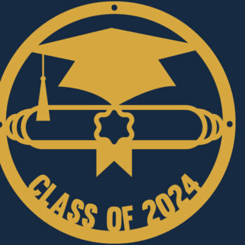 Intra απο ξύλο plywood  Χρώμα wenge 3mm-4mm πάχος - Πινακίδα Αποφοίτησης - Μονόγραμμα-λέιζερ Δίασταση 40x50 cm INTRAFABR-116153128 - Image 3