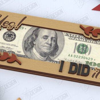 Intra απο ξύλο plywood  Χρώμα wenge 3mm-4mm πάχος - Κάτοχος Χρημάτων Αποφοίτησης | Grad 2025 |CNC Δίασταση 20x20 cm INTRAFABR-116711939 - Image 1