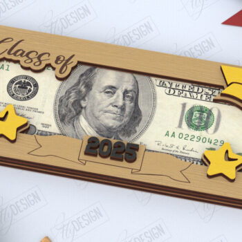 Intra απο ξύλο plywood  Χρώμα wenge 3mm-4mm πάχος - Κάτοχος Χρημάτων Αποφοίτησης | Grad 2025 |CNC Δίασταση 20x20 cm INTRAFABR-116711157 - Image 1