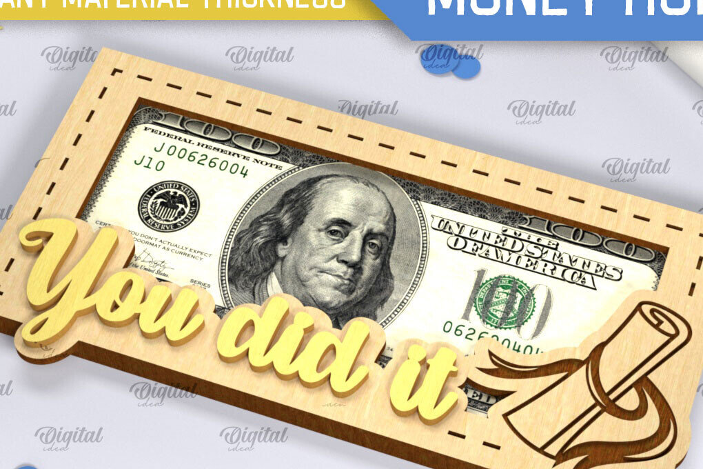 Intra απο ξύλο plywood  Χρώμα wenge 3mm-4mm πάχος - Graduation Money Holder Δίασταση 30x20 cm INTRAFABR-116711228