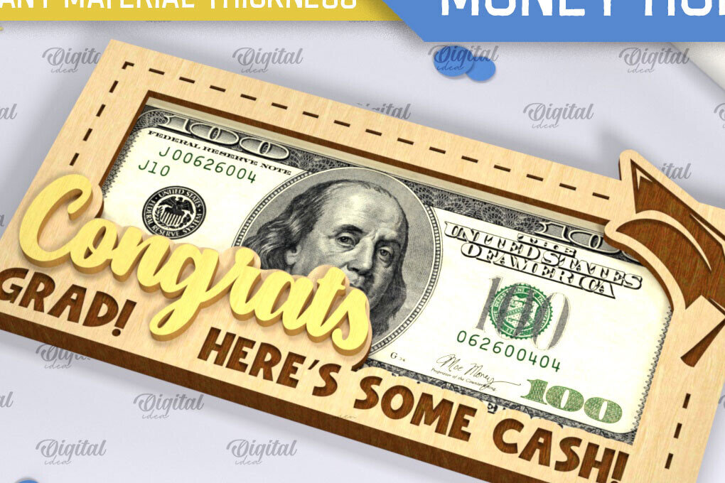 Intra απο ξύλο plywood  Χρώμα wenge 3mm-4mm πάχος - Graduation Money Holder Δίασταση 30x20 cm INTRAFABR-116711320