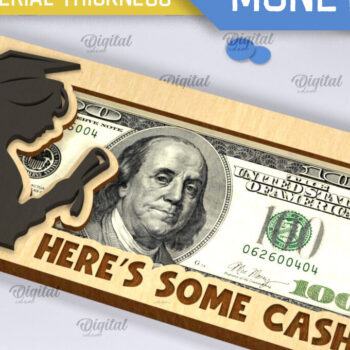 Intra απο ξύλο plywood Χρώμα wenge 3mm-4mm πάχος - Graduation Money Holder Δίασταση 30x20 cm INTRAFABR-116711468 - Image 1