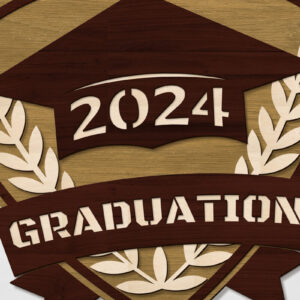 Intra απο ξύλο plywood  Χρώμα wenge 3mm-4mm πάχος - Πρότυπο κοπής λέιζερ πολλαπλών στρώσεων διαβάθμισης Δίασταση 6x10 cm INTRAFABR-95570100