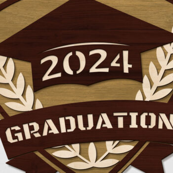 Intra απο ξύλο plywood  Χρώμα wenge 3mm-4mm πάχος - Πρότυπο κοπής λέιζερ πολλαπλών στρώσεων διαβάθμισης Δίασταση 6x10 cm INTRAFABR-95570100 - Image 1