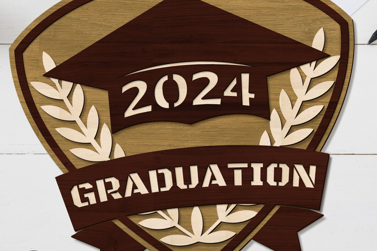 Intra απο ξύλο plywood  Χρώμα wenge 3mm-4mm πάχος - Πρότυπο κοπής λέιζερ πολλαπλών στρώσεων διαβάθμισης Δίασταση 6x10 cm INTRAFABR-95570100