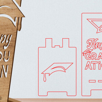 Intra απο ξύλο plywood  Χρώμα wenge 3mm-4mm πάχος - Τηλέφωνο Αποφοίτησης | Τηλέφωνο Glowforge Δίασταση 5x7 cm INTRAFABR-95355461 - Image 1