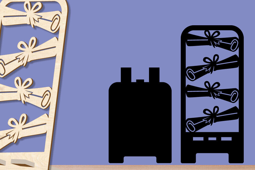 Intra απο ξύλο plywood  Χρώμα wenge 3mm-4mm πάχος - Τηλέφωνο Αποφοίτησης | Αποφοίτηση Δίασταση 5x7 cm INTRAFABR-95355470