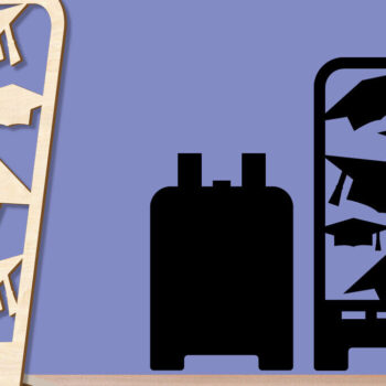 Intra απο ξύλο plywood Χρώμα wenge 3mm-4mm πάχος - Τηλέφωνο αποφοίτησης-Τηλέφωνο αποφοίτησης Δίασταση 5x7 cm INTRAFABR-119077354 - Image 1