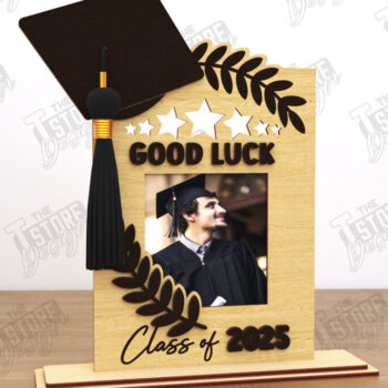 Intra απο ξύλο plywood  Χρώμα wenge 3mm-4mm πάχος - Πακέτο κορνίζας αποφοίτησης | CNC Δίασταση 20x25 cm INTRAFABR-119077142 - Image 2