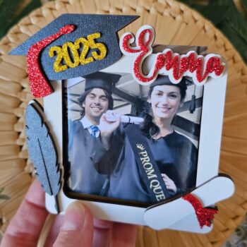 Intra απο ξύλο plywood  Χρώμα wenge 3mm-4mm πάχος - Κορνίζα αποφοίτησης Απο Δίασταση 7x7 cm INTRAFABR-119208362 - Image 4