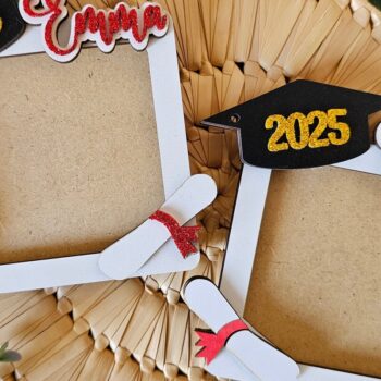 Intra απο ξύλο plywood  Χρώμα wenge 3mm-4mm πάχος - Κορνίζα αποφοίτησης Απο Δίασταση 7x7 cm INTRAFABR-119208362 - Image 5