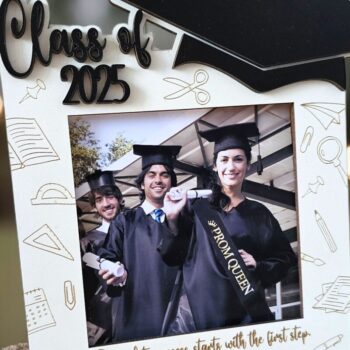 Intra απο ξύλο plywood  Χρώμα wenge 3mm-4mm πάχος - Κορνίζα αποφοίτησης | Δίασταση 10x10 cm INTRAFABR-120588793 - Image 10