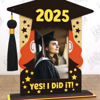 Intra απο ξύλο plywood  Χρώμα wenge 3mm-4mm πάχος - Κορνίζα αποφοίτησης | Επιτραπέζια φωτογραφία Δίασταση 20x25 cm INTRAFABR-87326570 - Image 1