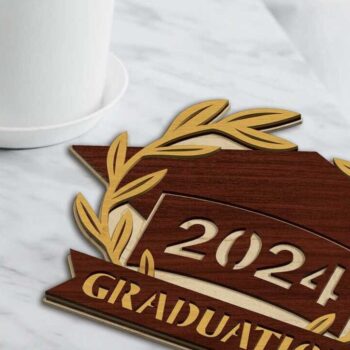 Intra απο ξύλο plywood Χρώμα wenge 3mm-4mm πάχος - Διακοσμητικά πρότυπα σετ αποφοίτησης Δίασταση 6x10 cm INTRAFABR-107203259 - Image 2