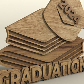 Intra απο ξύλο plywood  Χρώμα wenge 3mm-4mm πάχος - Σετ αποφοίτησης Πρότυπα κοπής με λέιζερ Δίασταση 20x20 cm INTRAFABR-107203284 - Image 4