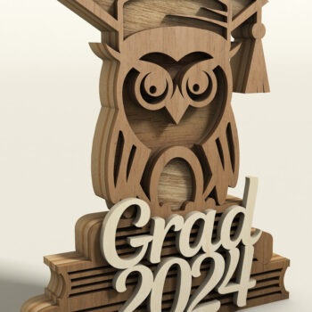 Intra απο ξύλο plywood  Χρώμα wenge 3mm-4mm πάχος - Σετ αποφοίτησης Πρότυπα κοπής με λέιζερ Δίασταση 20x20 cm INTRAFABR-107203284 - Image 6