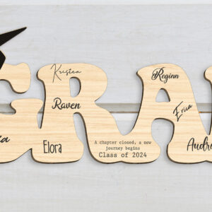 Intra απο ξύλο plywood  Χρώμα wenge 3mm-4mm πάχος - Αποκοπή υ υπογραφής αποφοίτησης Δίασταση 20x20 cm INTRAFABR-107203354